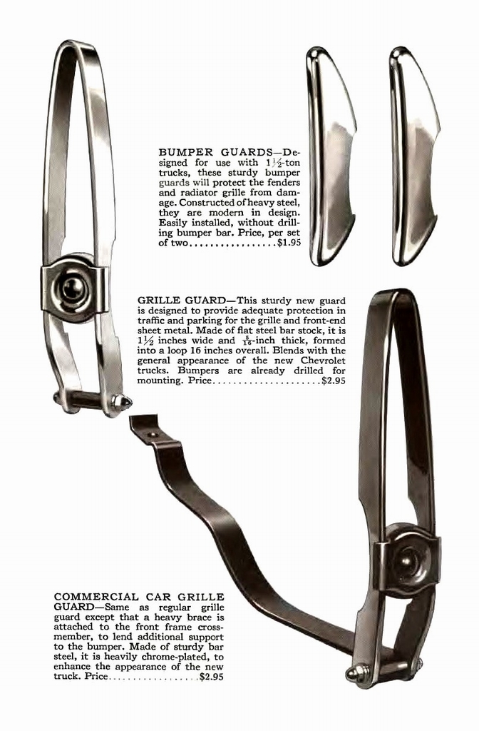 1940 Chevrolet Accessories Booklet Page 35